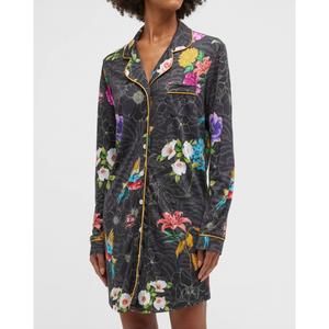 NEW JOHNNY WAS zippy long sleeve shirt in multi